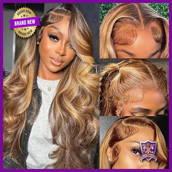 30 Inch Body Wave Lace Front Wig Human Hair 13x6 HD Glueless Pre Plucked main image 5